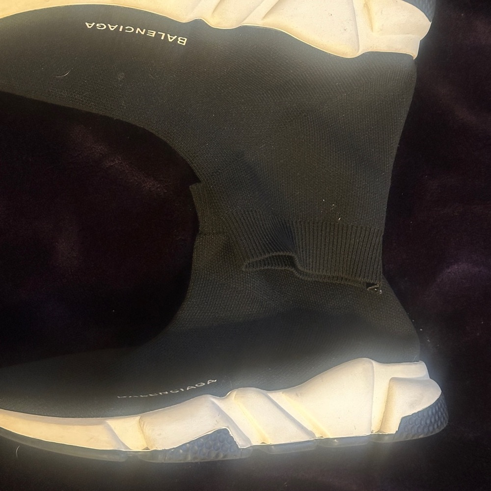 Balenciaga Speed Mid-Top Trainer Sock Sneaker - Picture 2 of 4
